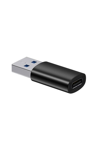 Baseus Przejściówka adapter Ingenuity Series z USB 3.1 OTG do USB-C - czarny