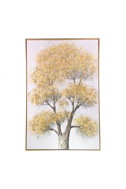 OEM Tablou din panza cu copac, cu rama din MDF, 60x90 cm multicolor M4