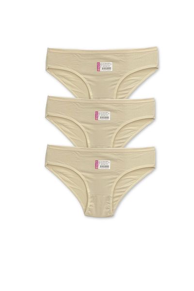 Yaldızlı 3-Pack of Plain Bikini Panties
