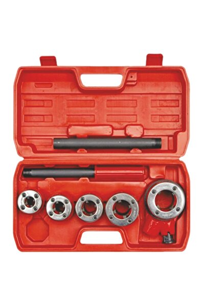 flores Trusa filiere pentru teava, 3/8", 1/2", 3/4", 1", 1"1/4, 5 capete filiere