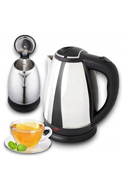 dalimag Fierbător electric PrzyPas, 2L, 1500W, oțel inoxidabil, fierbere rapidă, argintiu