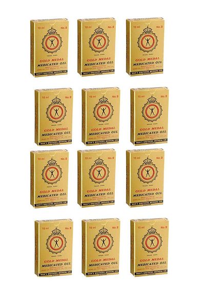 Gold Medal Medicated Pain Killer Oil 10ml (Pack of 12)