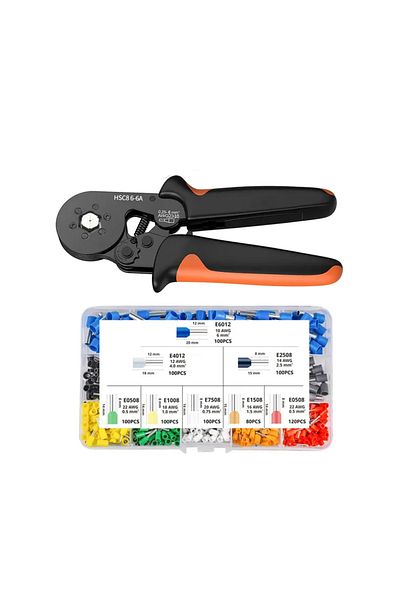 OEM Set clește pentru sertizarea terminalilor pe cablu cu 800 terminali