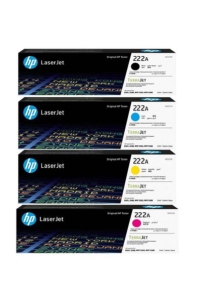 HP Original 222A Toner Cartridge W2220A, W2221A, W2222A, W2223A