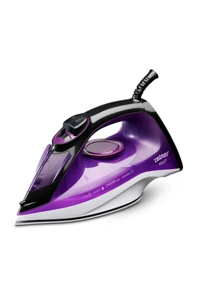 Zelmer Fier de calcat cu abur, Zelmer, ZIR1515, 2400W, 0-30 g/min, Rezervor apa 280 ml, Mov