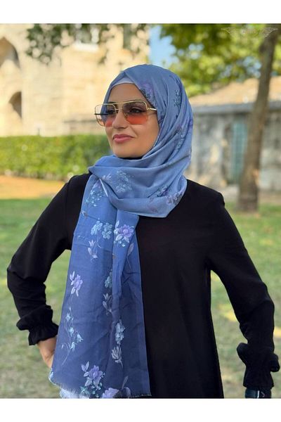 ALDIRA The Pashmina Viscose Fabric Is a Digital Pattern of 110 Grams