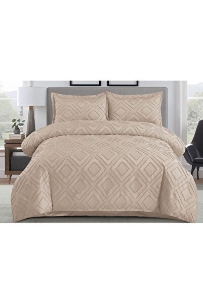 OEM Bed Linen Set, Grofat M4, Uni, 4 Pieces, 2 Persons, 230x250cm, Cream