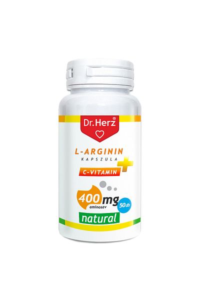 Dr Herz Capsules L-arginine + vitamin C 400 mg Dr Herz 50 pcs