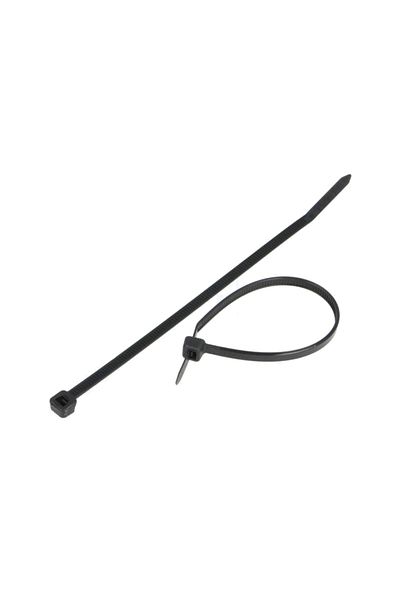 OEM Set coliere de strângere 30cm negre – 100 bucăți