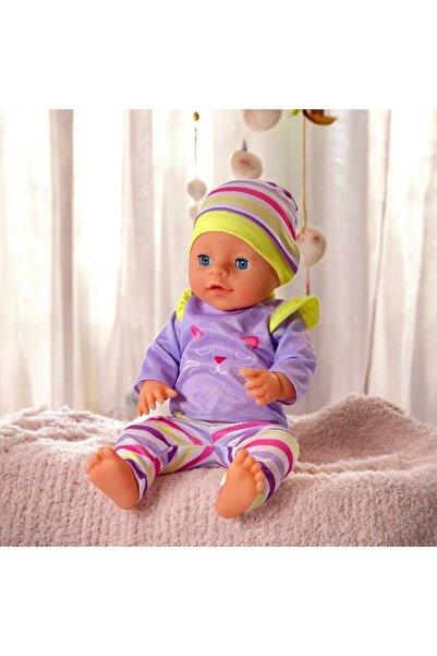 PROCART Baby doll, 40 cm, various accessories included, peeing, realistic appearance, 3 years+