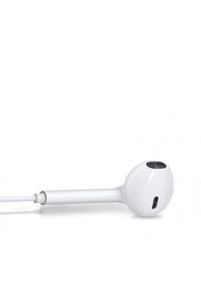 ATM Casti Audio cu Microfon si cu Port Lightning WUW-R32 compatibile iPhone, Alb