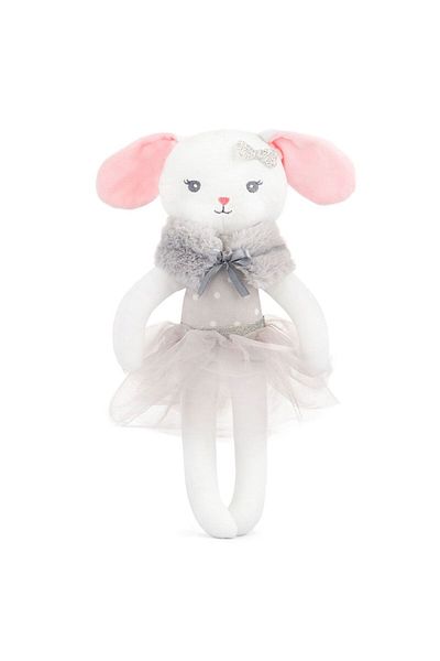 AMEK Plush bunny doll with ballet skirt 32 cm