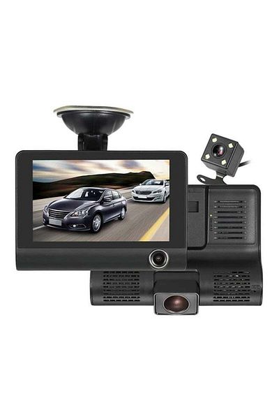 COOYA Dash Cam,Dash Camera for Cars with Night Vision,1920P+1080P Front Inside and Rear Triple Car Camera