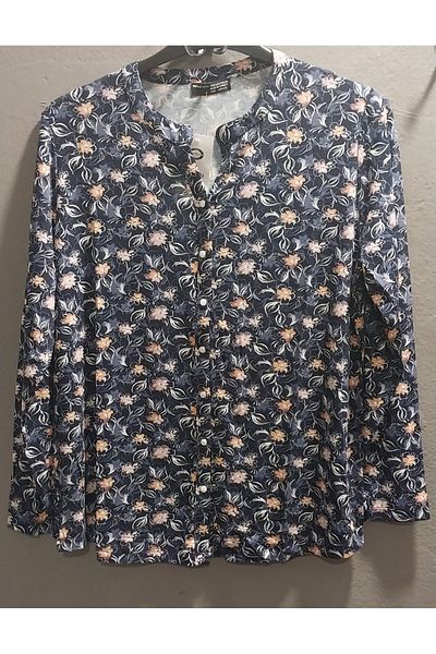 wearon tekstil Women Viscos Fabric Mother Large Size Shirt Combed