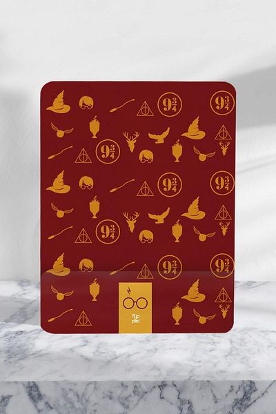 Flipped Harry Red Printed Mousepad