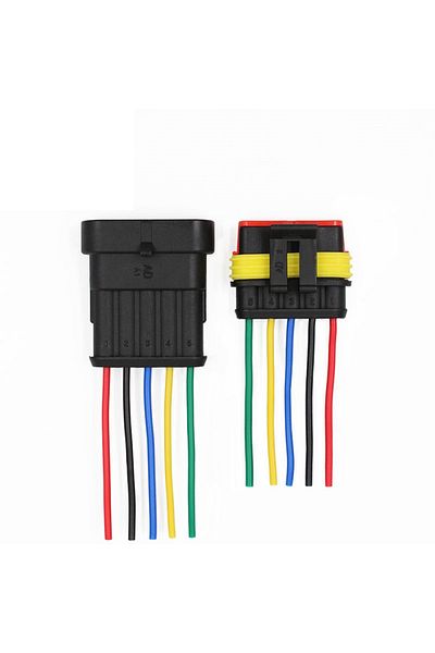 OEM Conector Tata-Mama cu fir Auto, 5Pini