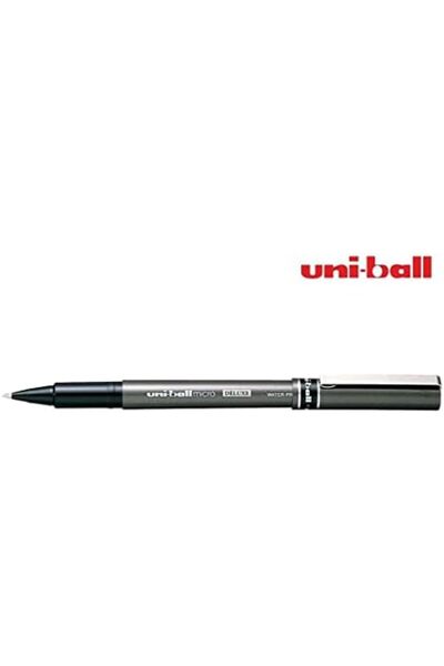 UNİ-BALL Micro Deluxe Tip 0.5mm Rollerball Pens – 12pk (Black, MI-UB155-BK)