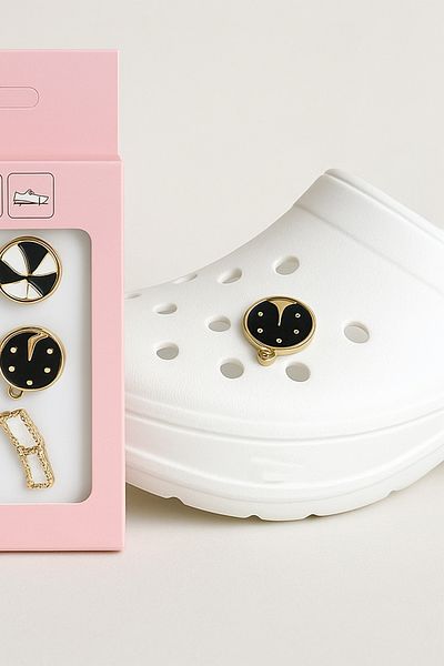 Ecrou Abc Ladybug Detailed Slippers Charm