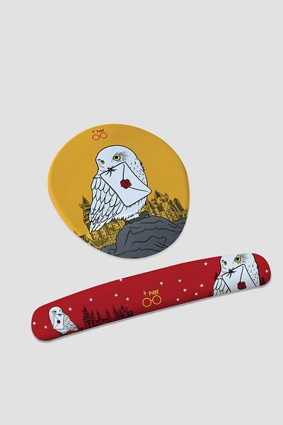 Flipped Owl Potter Printed Mousepad