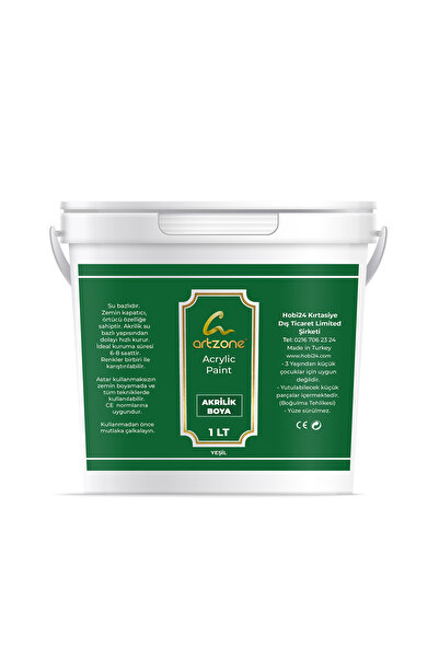 Artzone Akrilik Boya 1000ml - Yeşil