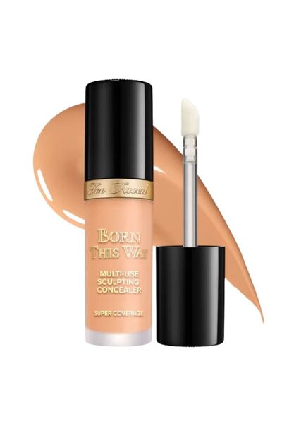 Too Faced Born This Way Concealer Golden Beige – Light with Golden Undertones, Full Coverage, 13.5ml