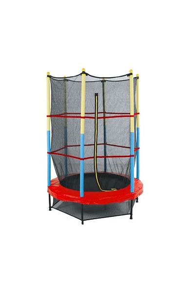 divendi-ro Trambulina din plasă pentru copii, greutate maximă 35 kg, 139 x 182 m