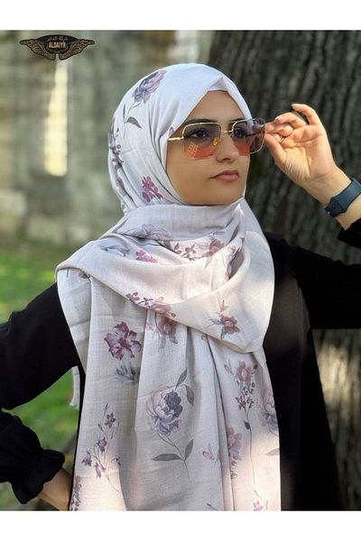 ALDIRA The Pashmina Viscose Fabric Is a Digital Pattern of 110 Grams
