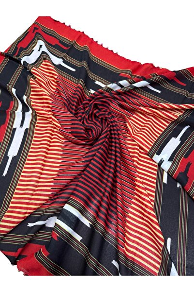 mih avm Karadeniz Yöresel Keşan Yazma - Tülbent 100*100 cm Sarı Pullu