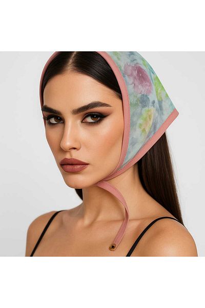 Handmade Luxury Women's Bandana |   Stylish, Elegant and Trendy Design |   Hair Accessory for Special Occasions