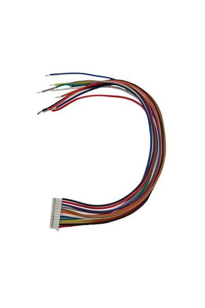 OEM JST 1.25mm connector, 12 pins, Female – with 150mm cable