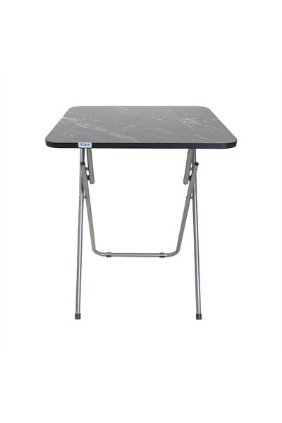 Zilan Folding table with mdf top, dimensions 60x60x72cm + plus 2 x folding kitchen chairs ZLN 6999_2S
