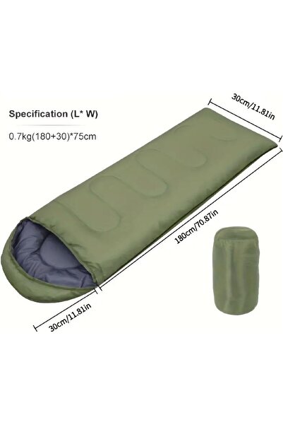 leostar Outdoor Sleeping Bag – Portable Moisture Resistant Warm Sleeping Bag for Cold Weather Camping, Hik