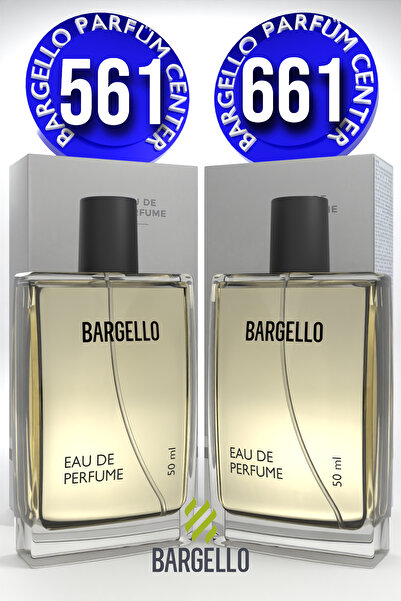 Bargello 561 Erkek 50 ml Parfüm Edp Fresh + 661 Woody Erkek Parfüm 50 Ml EDP
