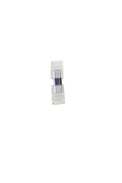 OEM Conector LED Strip drept, 4 pini, 10mm