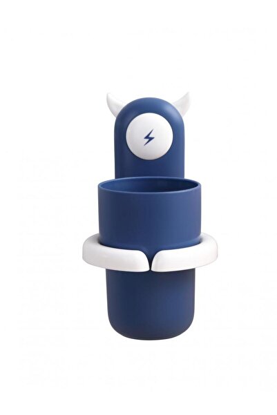 Little Mom Suport pentru periute de dinti Little Mom Navy