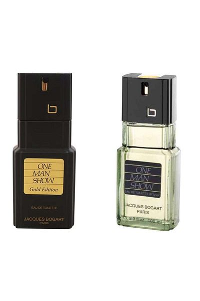 Jacques Bogart One Man Show Silver 100ml + Gold Edition 100ml Combo - Long Lasting Eau de Toilette f
