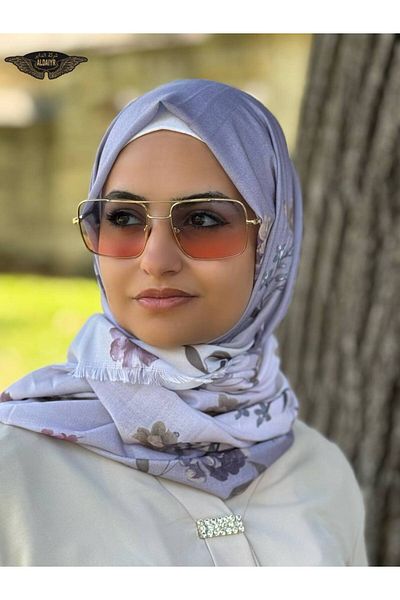 ALDIRA The Pashmina Viscose Fabric Is a Digital Pattern of 110 Grams