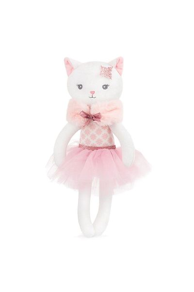 AMEK Plush Kitty Doll with Ballet Skirt 32 cm
