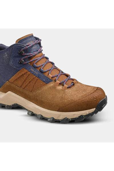 Decathlon Quechua Erkek Su Geçirmez Outdoor Bot - Kahverengi - MH500 Mid