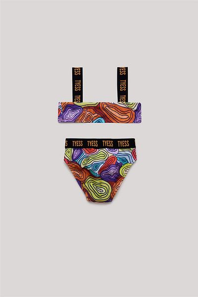 Tyess Girl Patterned Bikini