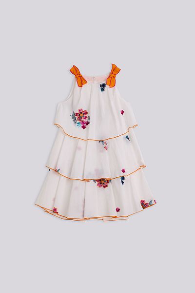 Lia Lea Girl White Dress