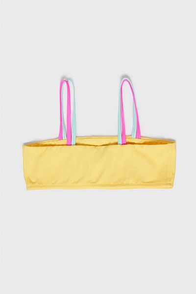 Tyess Girl Yellow Bikini Top