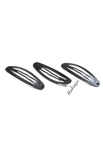 Hobimos Catarama cu catarama placata neagra de 6 cm - Culoare neagra 35 bucati