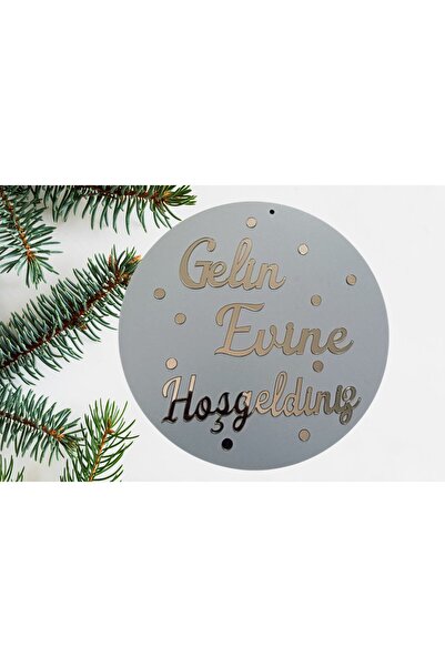 Şirin Lazer مرحبًا بكم في ديكور الحائط المكتوب على شكل باب زفاف