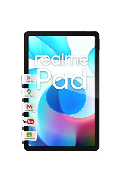 realme Tablet Pad, 10,4", Οκταπύρηνος, 4GB RAM, 64GB, Wi-Fi, Γκρι