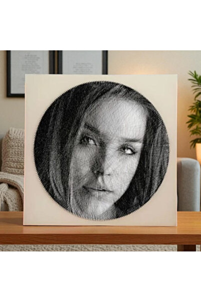 PL Dekor Tasarım Sevdikleriniz için String Art ile Yapılmış Kişiye Özel Muazz...