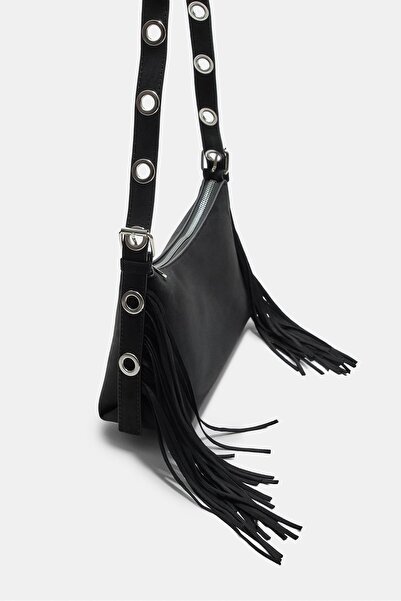 Stradivarius Crossbody bag with fringing