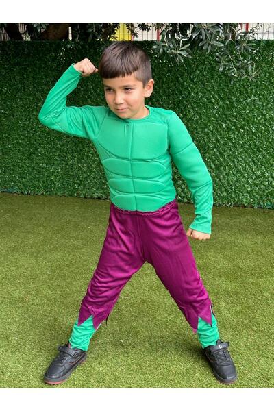 BEBEXY BUTİK Hulk Çocuk Kostümü