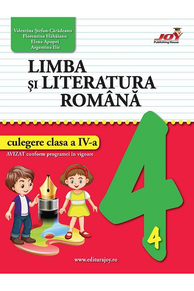 Editura Joy Publishing House Romanian language and literature. Collection for the classroom