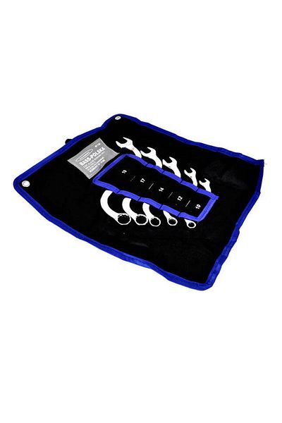 Bass Polska Klucze płasko oczkowe do alternatorów 10 - 19 mm, typu S, 5 szt.
